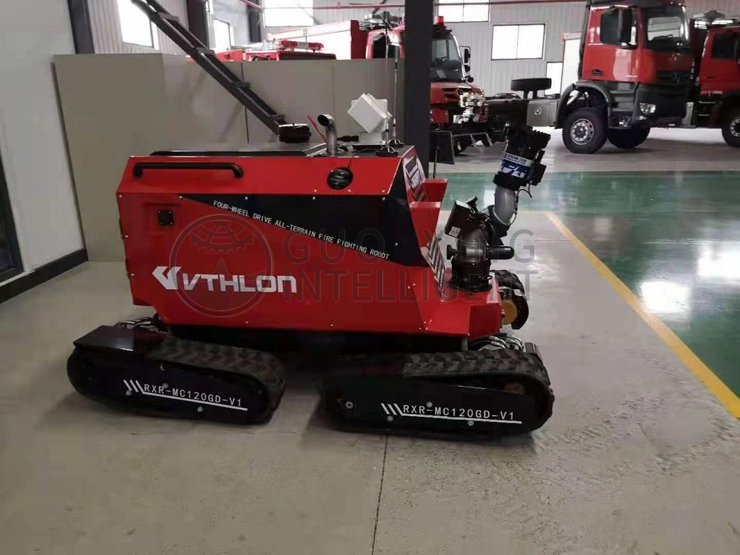 Robot de extinción de incendios diésel 4x4 RXR-M120GD 